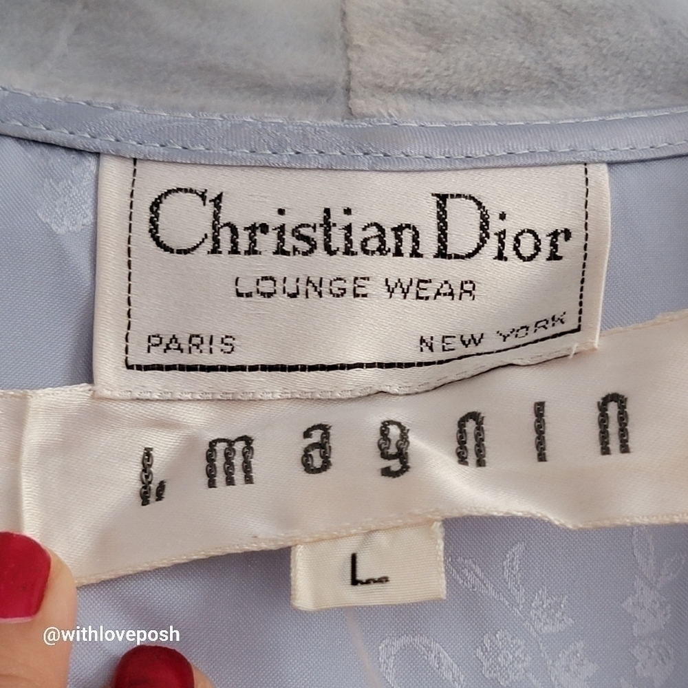 Christian DIOR vintage lounge wear house coat exclusive piece - Picture 3 of 11